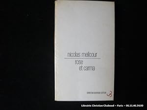 Bild des Verkufers fr Rose et Carma zum Verkauf von Librairie Christian Chaboud