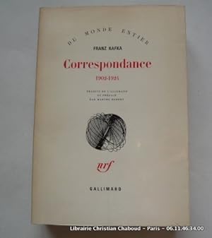 Imagen del vendedor de Correspondance 1902-1924 a la venta por Librairie Christian Chaboud