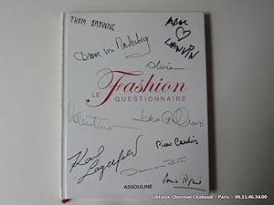 Seller image for FASHION LE QUESTIONNAIRE for sale by Librairie Christian Chaboud
