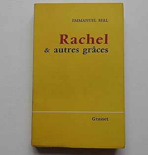 Image du vendeur pour Rachel et autres grces mis en vente par Librairie Christian Chaboud