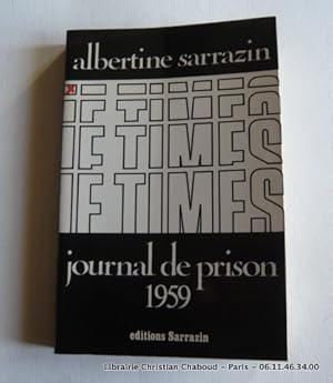 Seller image for Journal de prison 1959 for sale by Librairie Christian Chaboud