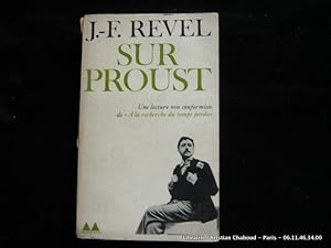 Seller image for Sur Proust. Remarques sur A la Recherche du Temps perdu. for sale by Librairie Christian Chaboud
