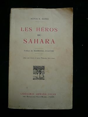 Seller image for Les hros du Sahara. for sale by Librairie Christian Chaboud