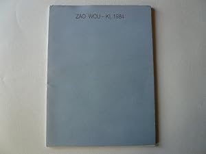Image du vendeur pour ZAO WOU-KI, 1984 mis en vente par Librairie Christian Chaboud