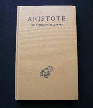 Seller image for Constitution d'Athnes. 9e tirage. for sale by Librairie Christian Chaboud