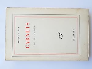 Image du vendeur pour Carnets Mai 1935 - Fvrier 1942 mis en vente par Librairie Christian Chaboud