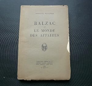 Seller image for Balzac et le monde des affaires. for sale by Librairie Christian Chaboud