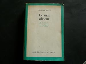 Seller image for Le mal obscur for sale by Librairie Christian Chaboud