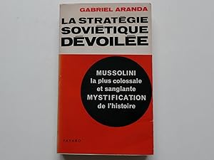 Imagen del vendedor de La stratgie sovitique dvoile a la venta por Librairie Christian Chaboud
