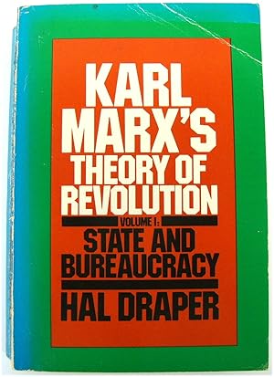 Bild des Verkufers fr Karl Marx's Theory of Revolution - I: State and Bureaucracy zum Verkauf von PsychoBabel & Skoob Books