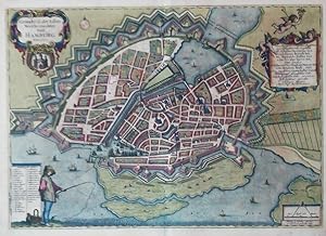 Grundtriß der Edlen Weitberumbten Statt Hamburg Anno 1651 - Reproduktion.