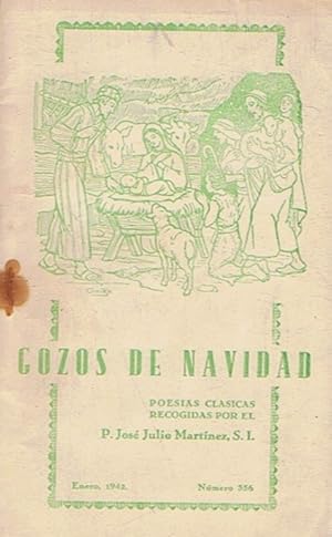 Imagen del vendedor de GOZOS DE NAVIDAD. Poesas Clsicas. De Bromas y de Veras. N 356. Enero 1942. a la venta por Librera Torren de Rueda