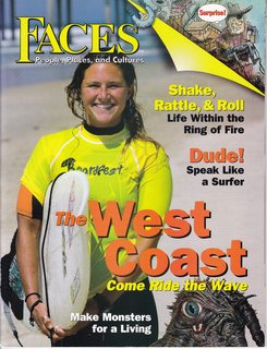 Seller image for Faces: People Places and Cultures, September, 2007 Vol. 24 No. 1: The West Coast-Come Ride the Wave for sale by Never Too Many Books