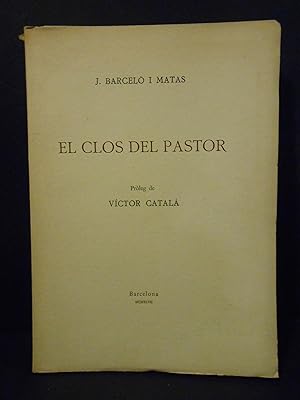 Imagen del vendedor de El clos del pastor. a la venta por Llibreria Antiquria Casals