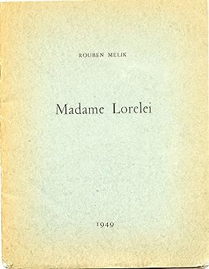 MADAME LORELEÏ . Illustré par Edgar Melik . edition originale