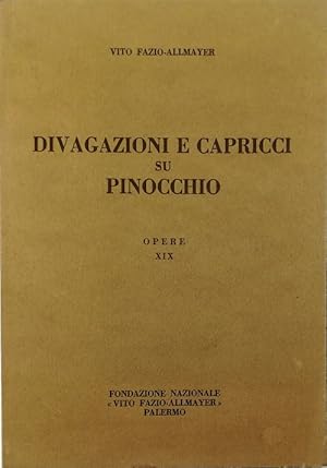 Imagen del vendedor de Divagazioni e capricci su Pinocchio a la venta por Libreria Tara