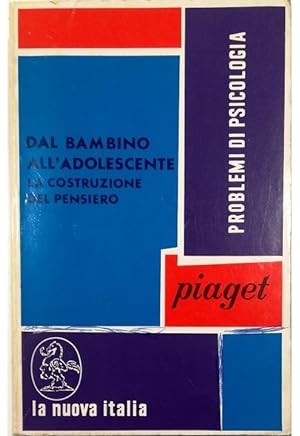 Bild des Verkufers fr Dal bambino all'adolescente La costruzione del pensiero zum Verkauf von Libreria Tara