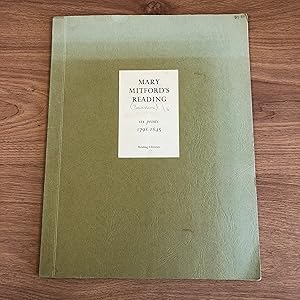 Seller image for MARY MITFORD'S READING A Selection of Views of Reading 1798-1845 with Quotations from the Works of Mary Russell mitford for sale by Old Hall Bookshop, ABA ILAB PBFA BA