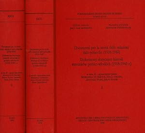 Immagine del venditore per Documenti per la storia delle relazioni italo-polacche " 1918 - 1940 " venduto da Biblioteca di Babele
