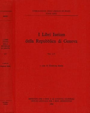 Immagine del venditore per I libri Iurum della Repubblica di Genova venduto da Biblioteca di Babele