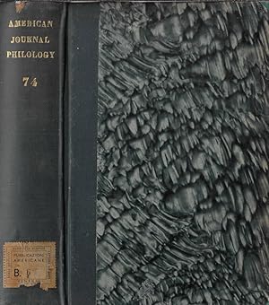 Bild des Verkufers fr The American journal of philology founded by B. L. Gildersleeve Vol LXXIV 1953 zum Verkauf von Biblioteca di Babele