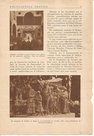 Imagen del vendedor de LAMINA 25083: Mausoleo de Joselito el Gallo a la venta por EL BOLETIN
