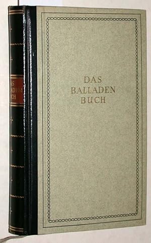 Immagine del venditore per Das Balladenbuch. venduto da Versandantiquariat Kerstin Daras
