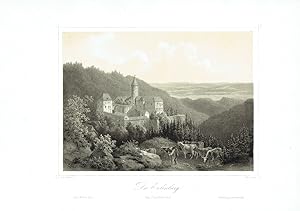 Imagen del vendedor de Die Eulenburg, um 1860 a la venta por Antiquariat Hardner