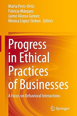 Bild des Verkufers fr Progress in Ethical Practices of Businesses zum Verkauf von moluna