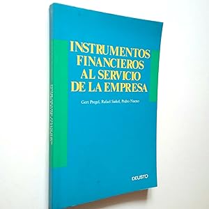 Seller image for Instrumentos financiero al servicio de la empresa for sale by MAUTALOS LIBRERA