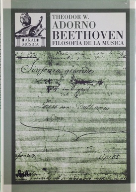 Imagen del vendedor de Beethoven, filosofa de la msica fragmentos y textos a la venta por Librera Alonso Quijano