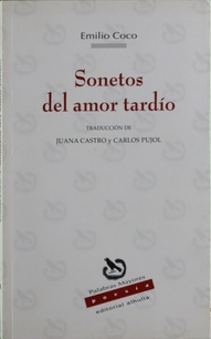 Imagen del vendedor de Sonetos del amor tardo a la venta por Librera Alonso Quijano