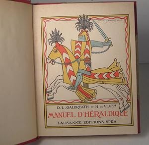 Immagine del venditore per Manuel d'hraldique. Premire initiation  l'art et  la science du blason venduto da Guy de Grosbois