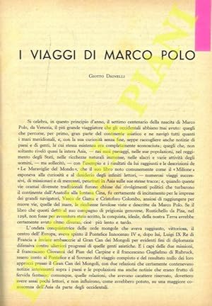 I viaggi di Marco Polo.