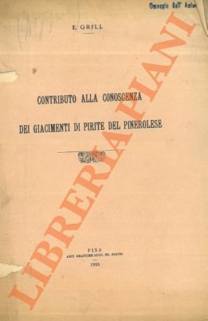 Contributo alla conoscenza dei giacimenti di pirite del Pinerolese.