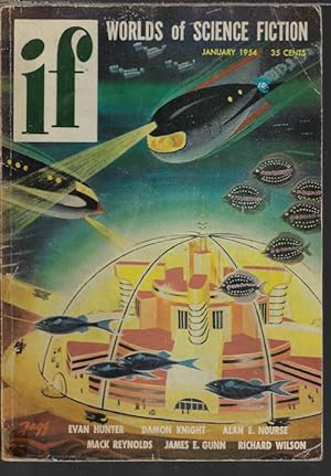 Imagen del vendedor de IF; Worlds of Science Fiction: January, Jan. 1954 a la venta por Books from the Crypt