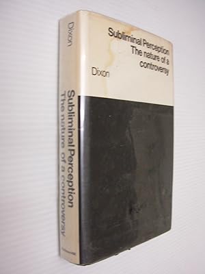 Seller image for Subliminal Perception: The Nature of a Controversy (European Psychology Series) for sale by Black and Read Books, Music & Games