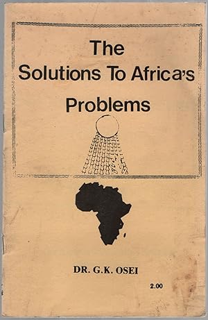 Immagine del venditore per The Solutions to Africa's Problems venduto da Between the Covers-Rare Books, Inc. ABAA