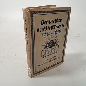 Bild des Verkufers fr Schlachten des Weltkrieges. 1914-1918. Bd. 32. Bd. 32: Deutsche Siege 1918. Das Vordringen der 7. Armee ber Ailette, Aisne, Vesle und Ourcq bis zur Marne (27. Mai bis 13. Juni). zum Verkauf von Antiquariat Bookfarm