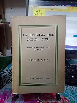 La reforma del Código Civil. Historia y antecedentes de la ley N°10.271
