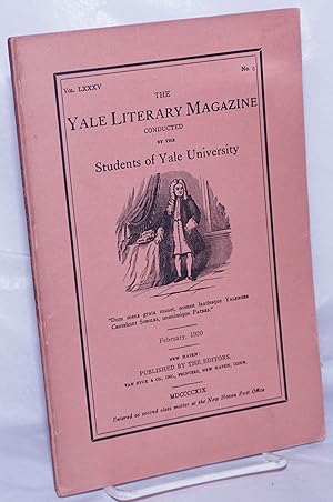 Image du vendeur pour On the Integrity of the Mind" [essay in] The Yale Literary Magazine conducted by the Students of Yale University. Vol. LXXXV No. 6, March 1920 mis en vente par Bolerium Books Inc.