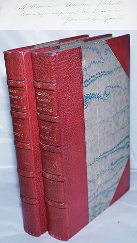 Nouvel Armorial du Bibliophile. Guide de l'Amateur des Livres Armories. Tome Premier [et] Tome II...