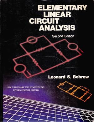 Imagen del vendedor de Elementary Linear Circuit Analysis a la venta por Goulds Book Arcade, Sydney