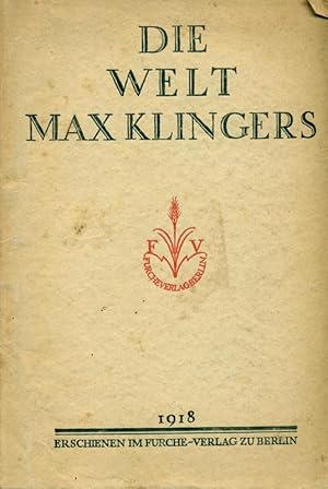 Seller image for Die Welt Max Klingers. for sale by Online-Buchversand  Die Eule