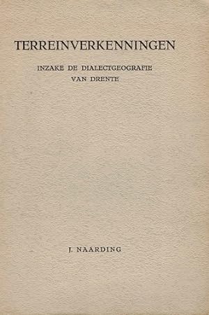 Seller image for Terreinverkenningen inzake de dialectgeografie van Drente. for sale by Antiquariaat van Starkenburg