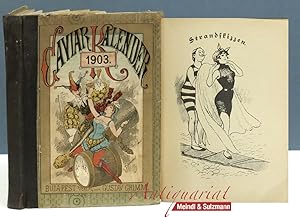 Bild des Verkufers fr Caviar-Kalender 1903. Siebzehnter Jahrgang. zum Verkauf von Antiquariat MEINDL & SULZMANN OG