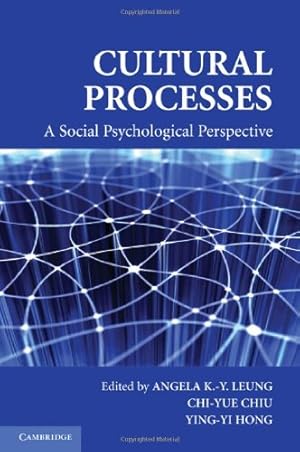 Seller image for Cultural Processes: A Social Psychological Perspective (Culture and Psychology) [Hardcover ] for sale by booksXpress