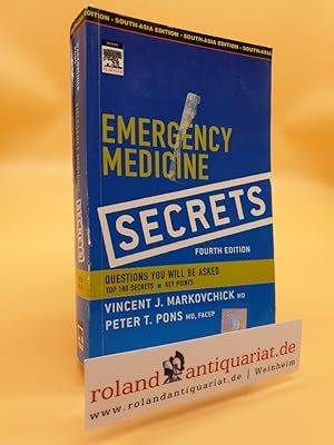 Bild des Verkufers fr Emergency Medicine Secrets. Fourth Edition zum Verkauf von Roland Antiquariat UG haftungsbeschrnkt