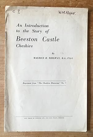 Seller image for An introduction to the story of Beeston Castle Cheshire for sale by Michael Napier