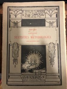 Seller image for LEZIONI DI STATISTICA METODOLOGICA ANNO ACCADEMICO 1922-23 for sale by AL VECCHIO LIBRO